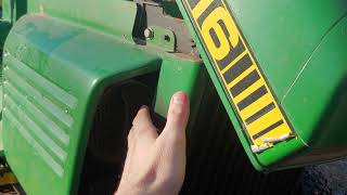John Deere 216 walk around