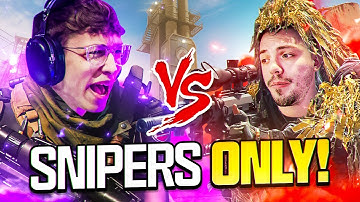 1v1 VS FAZE ADAPT! (SNIPERS ONLY RUST)