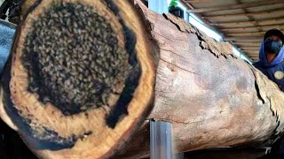 213 seconds before damage occurs due to this large piece of wood.