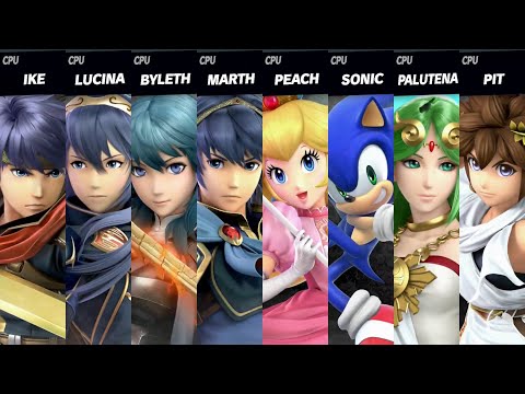 Super Smash Bros. Ultimate - Hyrule Castle & Boxing Ring