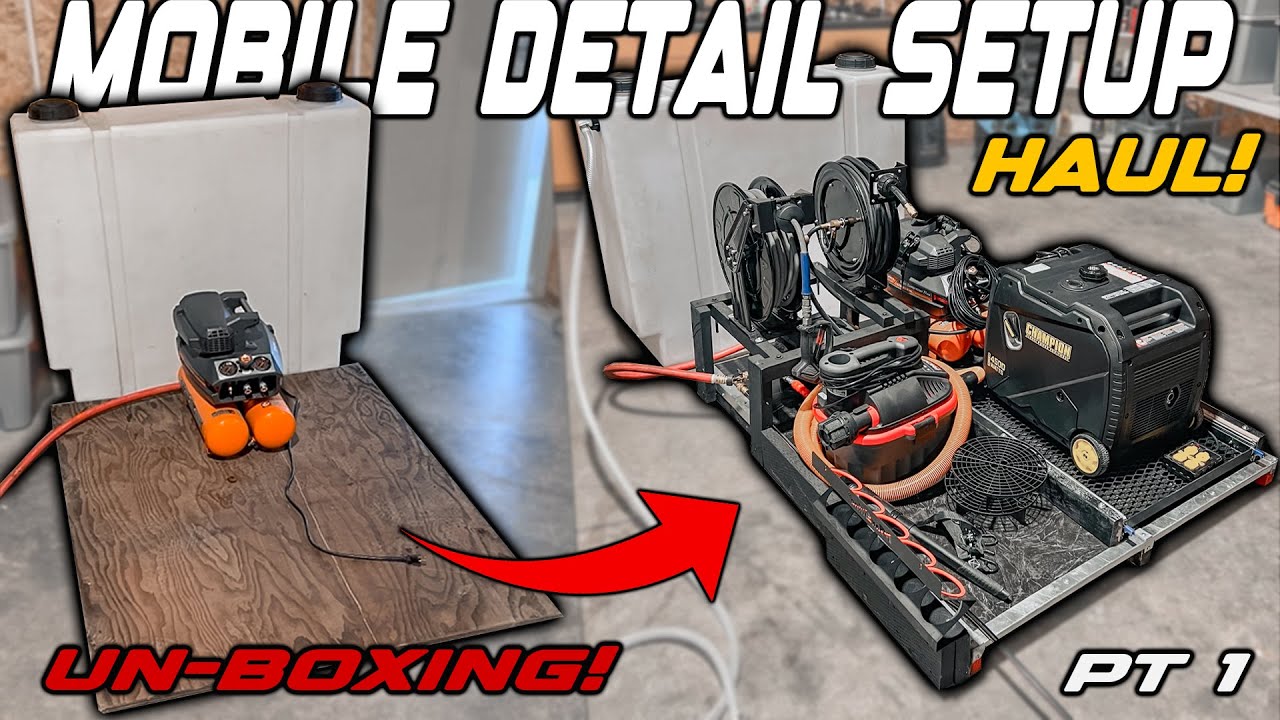 BUILDING MOBILE DETAIL SETUP! | Ram 1500 truck build - YouTube