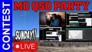 W0W From Missouri QSO Party Live!  #contesting