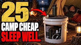 25 POOR MAN’S Camping Tricks That Make Expensive Gear Look Useless