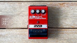DOD FX55B Super Distortion（Supra Distortion） | ギターの音が ...