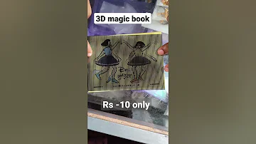 3d magic book | magic show #shorts