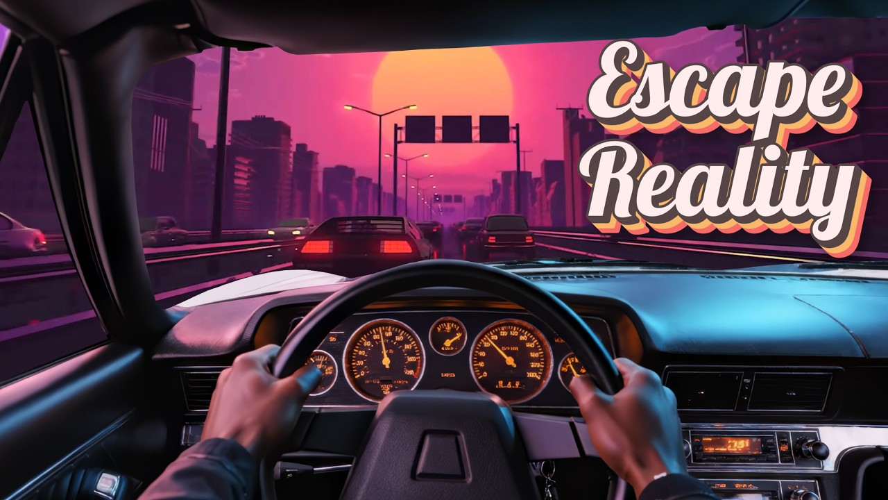 Late Night Drive 🚗 Chillwave & Synthwave Radio for Stress Relief [Night Drive Phonk]