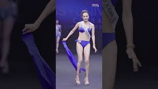 环球小姐中国区半决赛泳装秀10号刘莹 #catwalktour #show #model #beauty