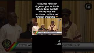 New Ghana 🇬🇭 Citizen Stevie Wonder