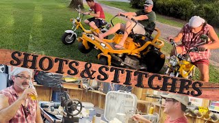 Shots &amp; Stitches - Shop Talk, Chappy Races, Upholstery Projects, Table Height - Ep 01