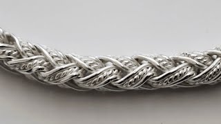 cadena modelo cuerda entorchada / chain model wound rope