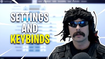 DrDisRespect Fortnite Settings And Keybinds
