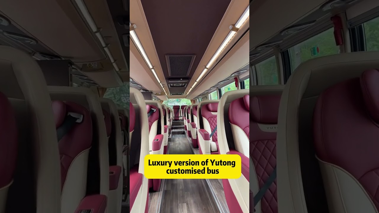 Yutong Bus Luxury Bus Customization Service 