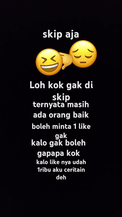 kok gak di skip? #foryou #ffffyyyyyppppp #skipaja #shortvideo