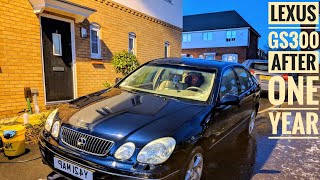 2001 Lexus GS300 MK2 after one year of ownership