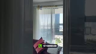 Motorized Curtains in UAE 🇦🇪Experience comfort, luxury, and smart living with stylish#dubai#fyp