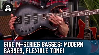 Sire Marcus Miller M3 &amp; M7 Basses - Modern Double Cutaway Beasts!