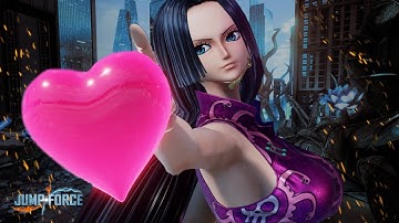 JUMP FORCE Boa Hancock Lovely Moves and Unexpected Easter egg