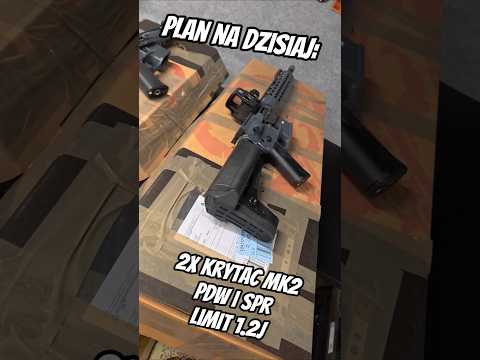 Dzisiaj na streamie z serwisu: 2x Krytac na limit 1.2j #airsoft #ulatindustries