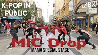 [K-POP IN PUBLIC] 'MAMA Ver.' BTS (방탄소년단) - Mic Drop (Steve Aoki Remix) cover | ABK from Australia