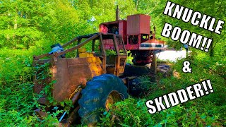 WILL IT START 1978 CAT Log Skidder Lost to the Woods