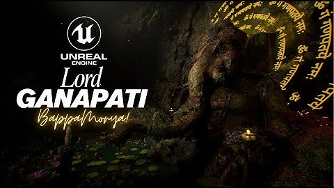 Divine Presence- Lord Ganesha in the Mystic Cave - Unreal Engine