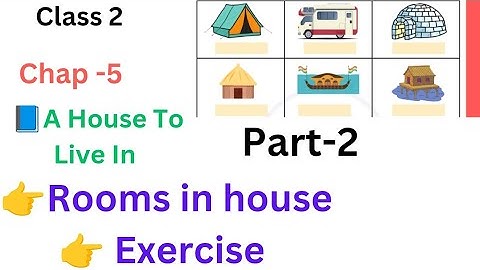 Dav Class 2 Chap -5  A House To Live in || detail ||Exercise || cbse