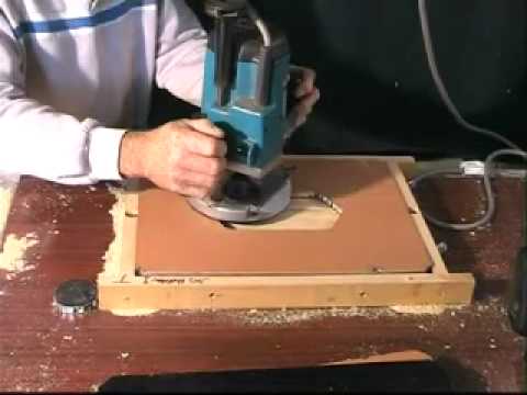 Routing with Tom O'Donnell Producing a small cabinet door.MP4