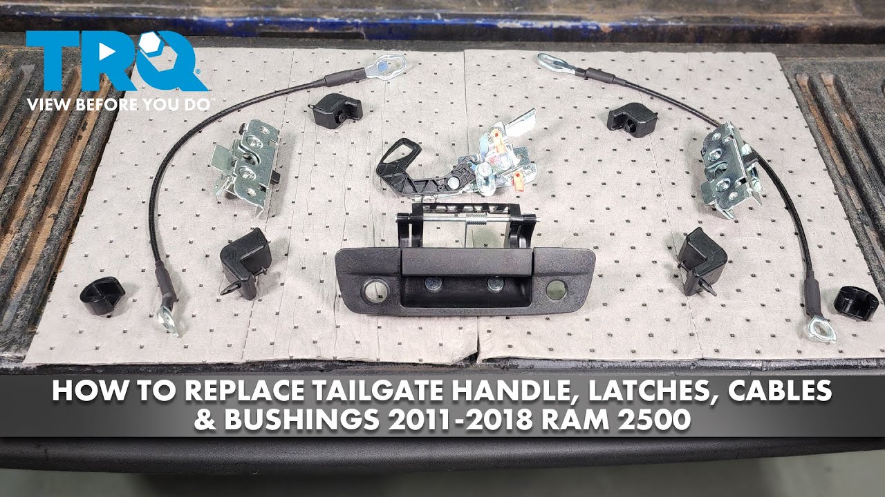 A-Premium 30-PC Tailgate Rebuild Kit Compatible With Ram 1500