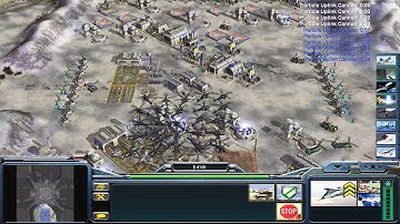 USA Laser - Command & Conquer Generals Zero Hour - 1vs7 HARD