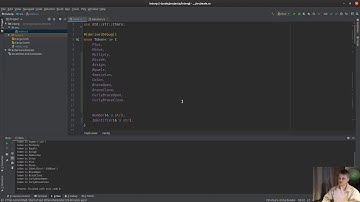 Live stream: Start of a lexer in rust