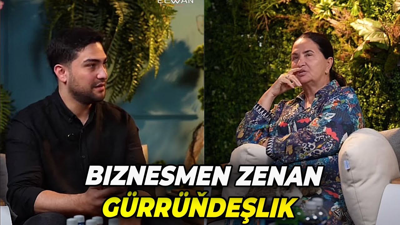 BIZNESMEN ZENAN AKBÄBEK NAZAROWNA BILEN GEPLEŞIK