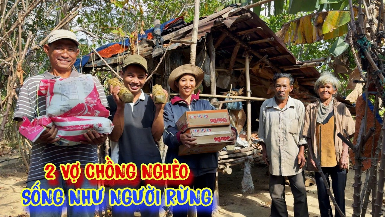 MÙNG 1 TẾT leo lên đỉnh núi cao giúp đỡ VỢ CHỒNG người rừng - tập 1661