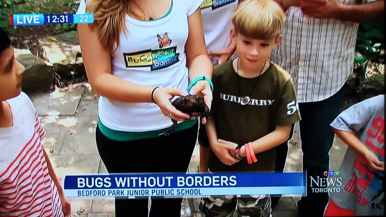 CTV and Anwar Knight visit Bugs Without Borders Summer Camp August 7 ...