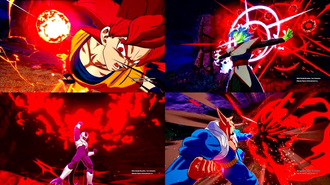 Dragon Ball: Sparking Zero! - All Red Super and Ultimate Attacks! 
