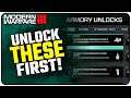 BEST Items to Unlock First in Modern Warfare III! | (Armory Unlock Tips)