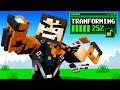 Transforming into super ssundee in minecraft