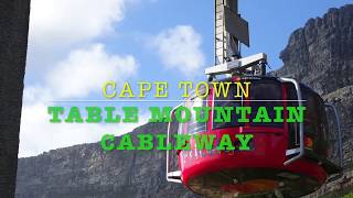 Cape Town Table Mountain Aerial Cableway. September 2017