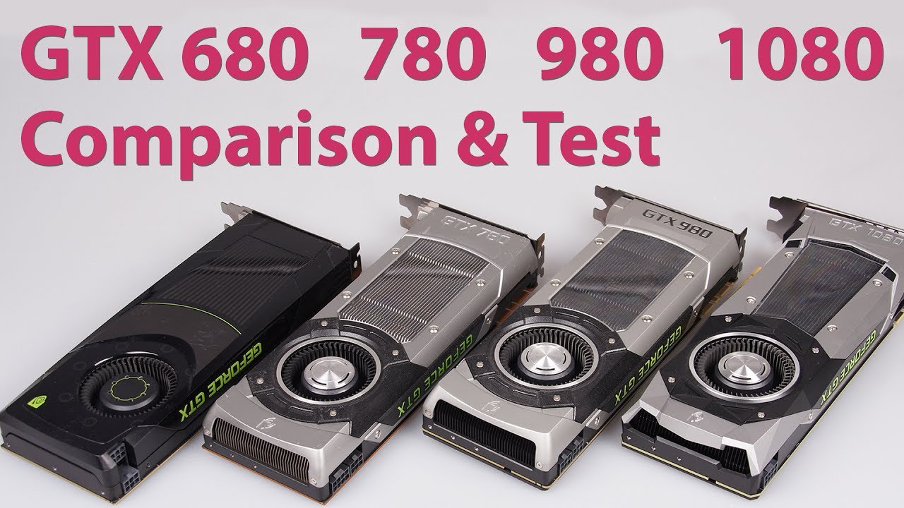 NVIDIA GeForce GTX 660 vs. 760 vs. 960 vs. 1060 Graphics Card Comparison  GTA 5 Witcher - YouTube