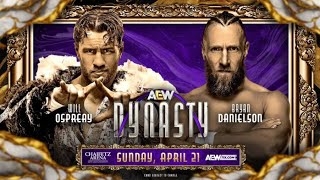 WWE 2K24 Will Ospreay vs. Bryan Danielson AEW Dynasty Simulation. 