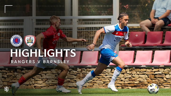 HIGHLIGHTS | Rangers v Barnsley | 12 July 2025