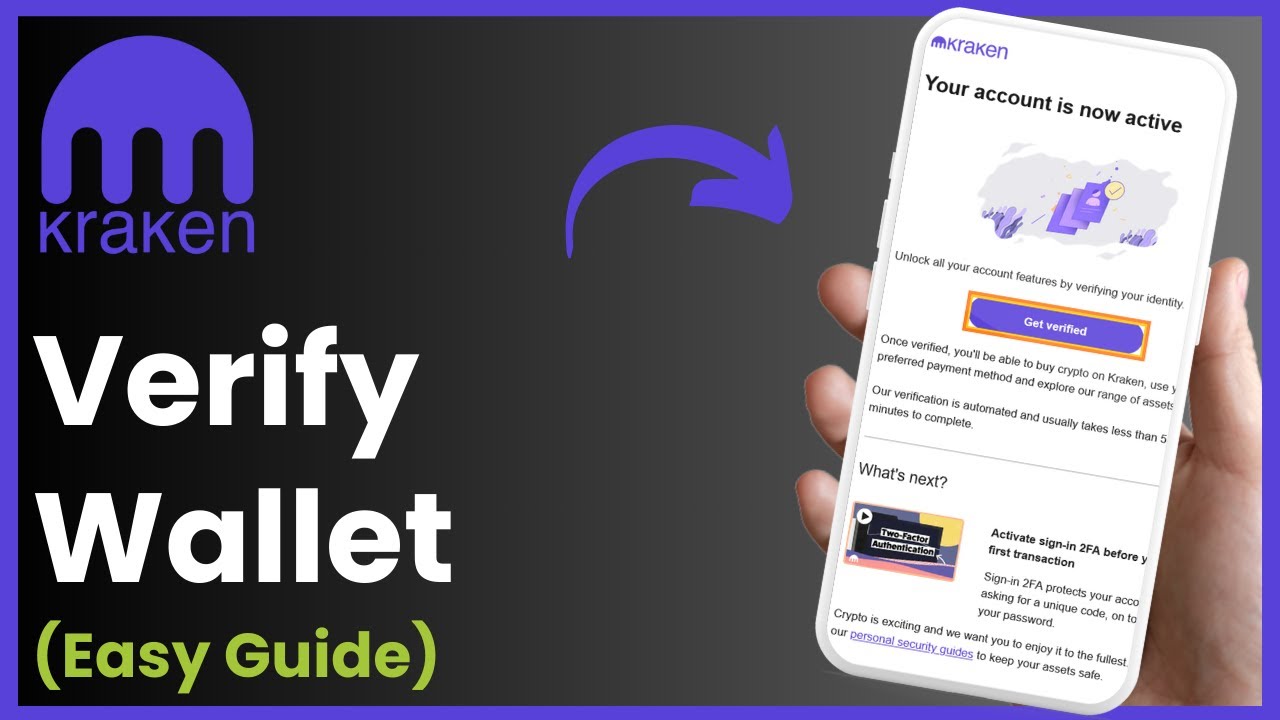 How To Verify Your Kraken Wallet On Android Devices 2024 ! - YouTube
