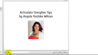 Articulate Storyline: Replay Button Not Working