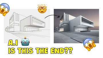 This AI converts architecture sketch to renders in SECONDS!!