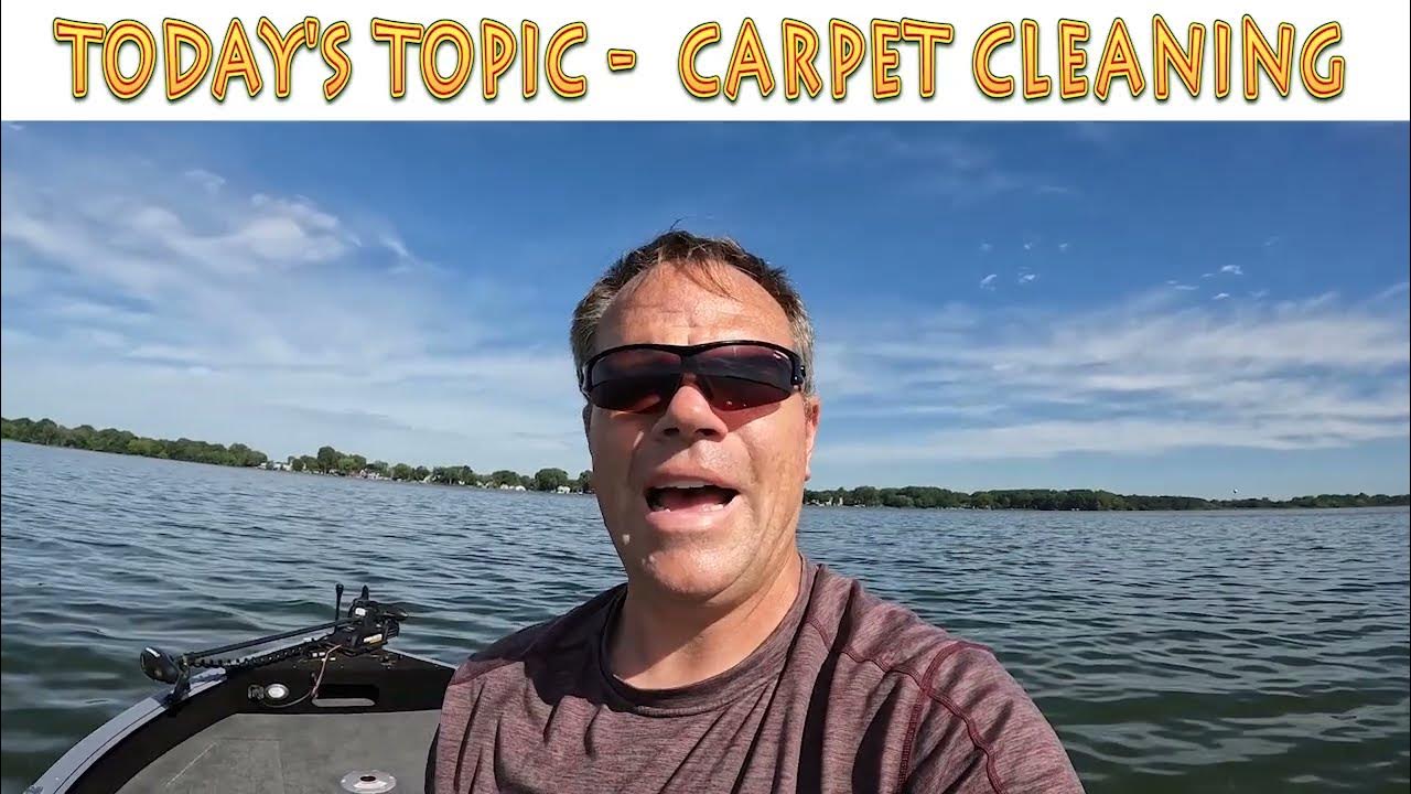 How to clean boat carpet. YouTube