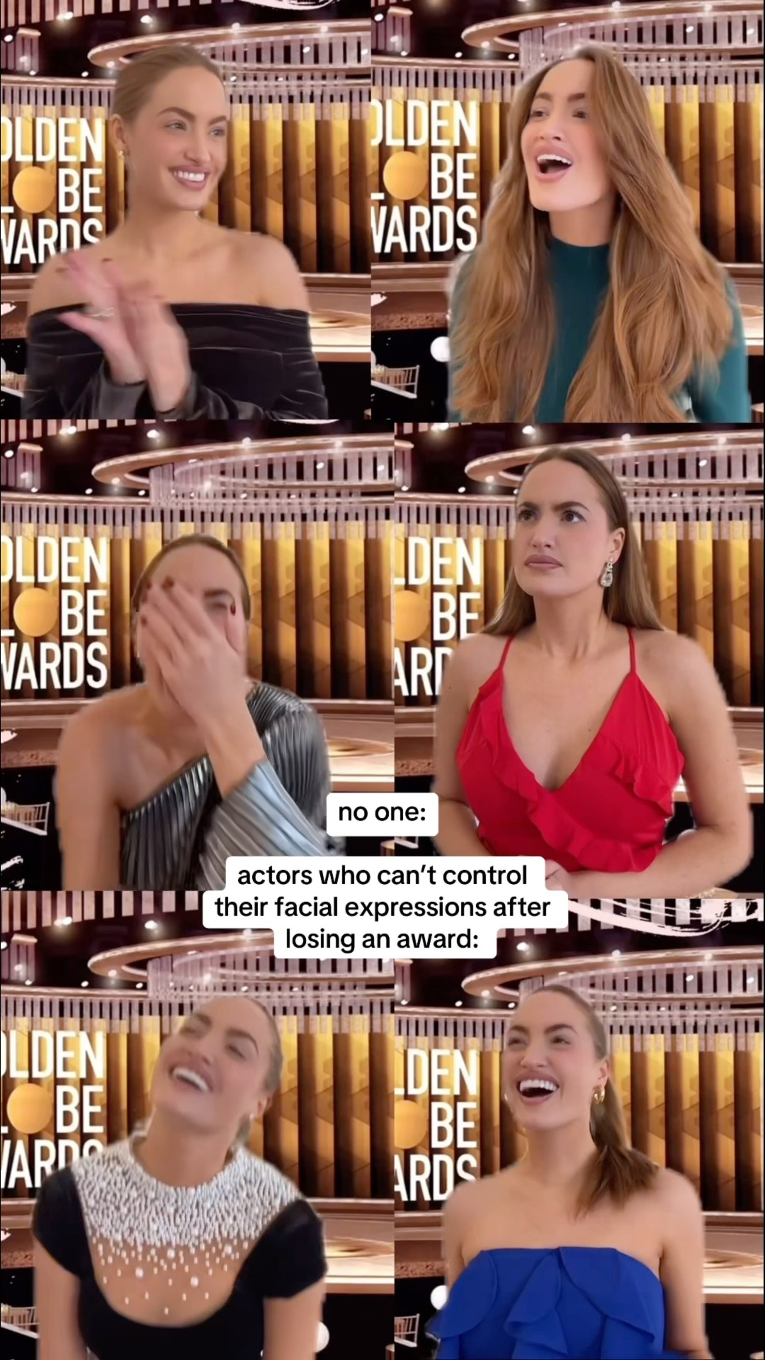 The way this would probably be me because I can’t hide my facial expressions ??