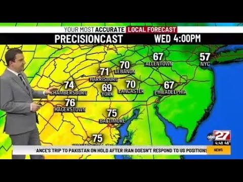 Brett's Wednesday Morning First Forecast - YouTube
