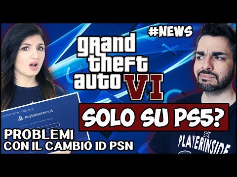 GTA 6 sarà SOLO SU PS5? + PROBLEMI CAMBIO di NOME su PLAYSTATION + HORIZON ZERO DAWN 2 #NEWS