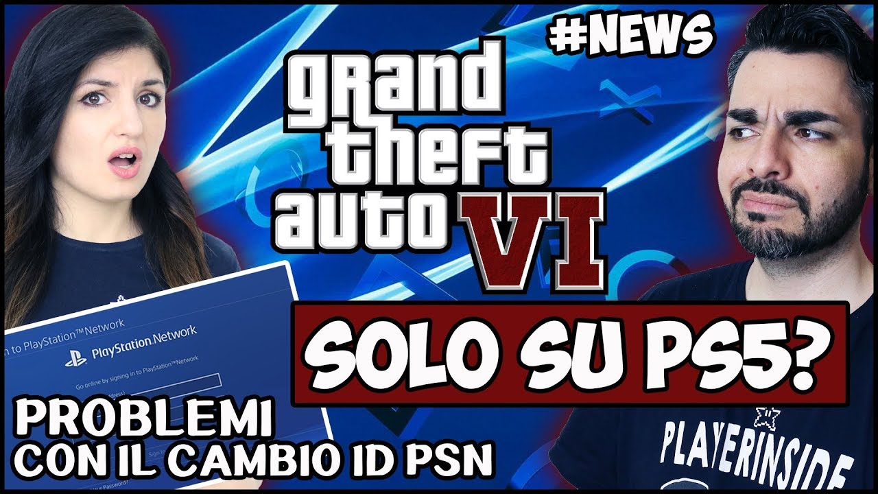 GTA 6 sarà SOLO SU PS5? + PROBLEMI CAMBIO di NOME su PLAYSTATION