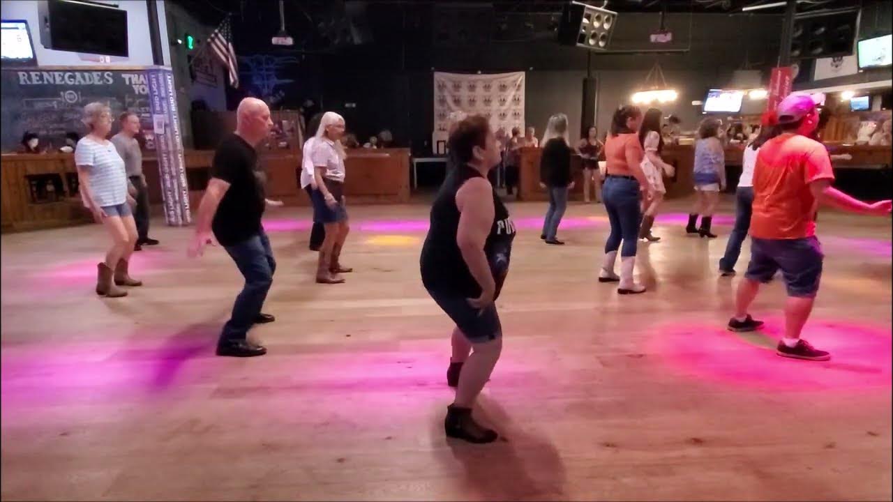 Dancing Wine, Beer, Whiskey Line Dance By Dan Albro At Renegades On 4