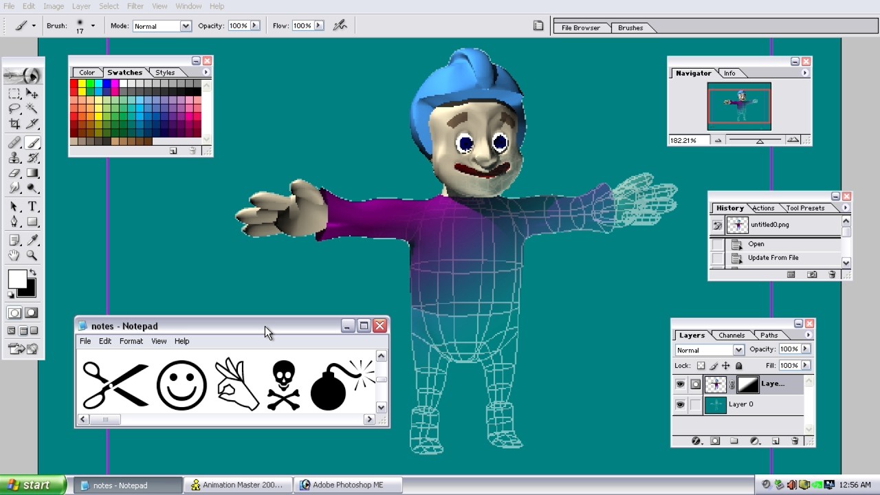 THE JOY of 3D on WINDOWS XP